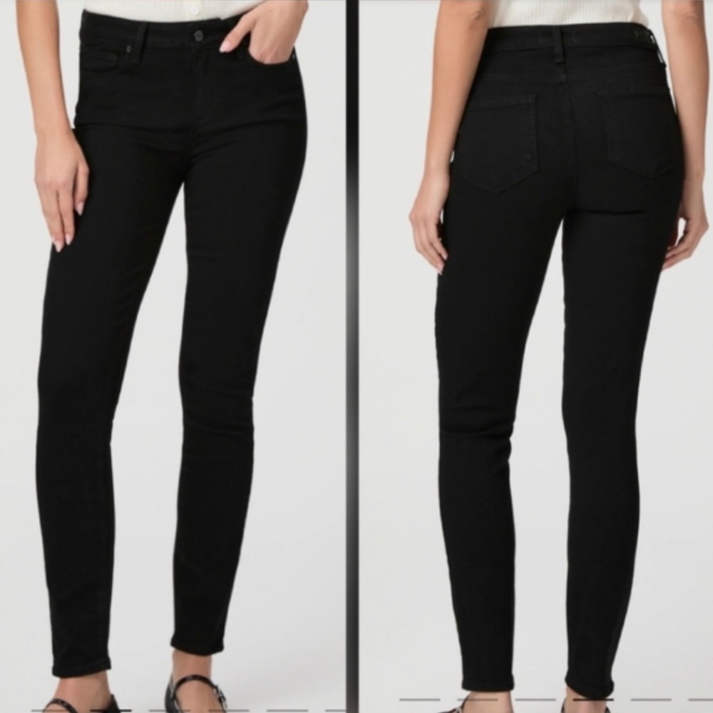 Paige verdugo Ultra Skinny Black Stretch Jeans Size 29
